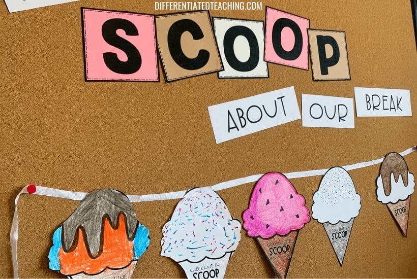 Summer Break Writing