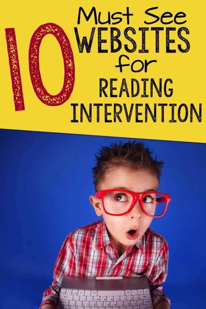 Must-See Websites for Reading Intervention - The Third Wheel Teacher