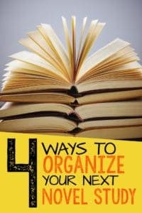 Easy Novel Study Organization Ideas for Classroom Book Clubs 9 novel study organization - The Third Wheel
