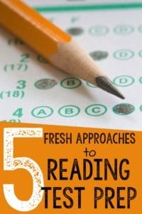 reading test practice ideas - The Third Wheel Teacher