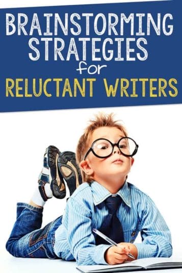 brainstorming strategies for reluctant writers