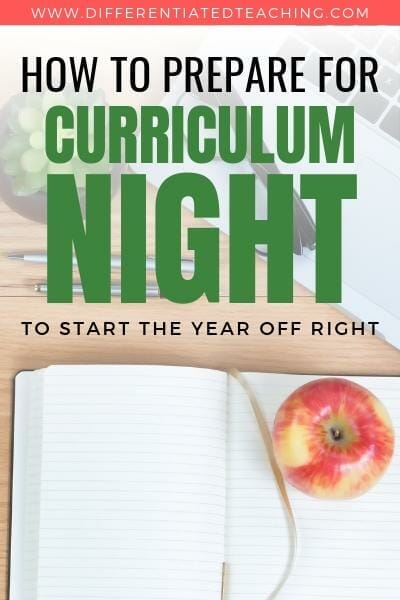 curriculum night presentation ppt