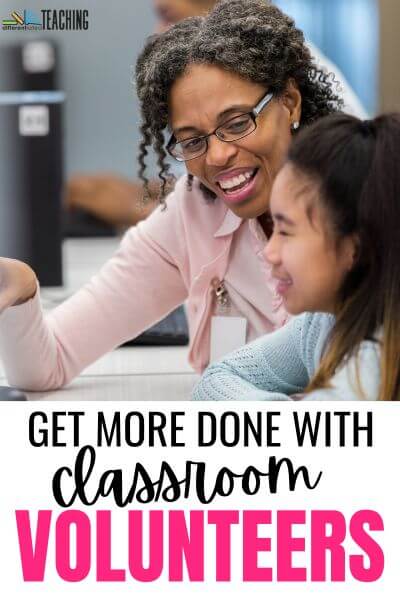 classroom volunteer ideas