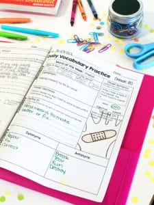 Academic language & the benefits of Daily Academic Vocabulary 3 Daily Academic Vocabulary - Nonlinguistic Representation