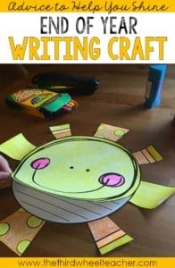 End of Year Writing Craft - The Third Wheel