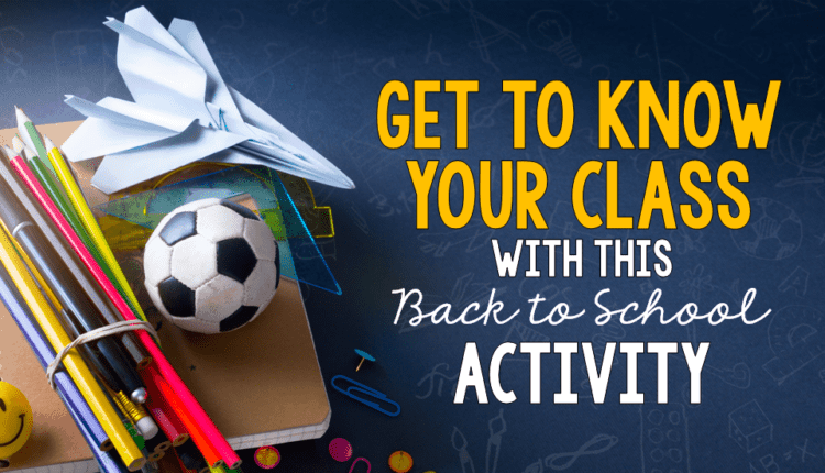 All About Me Activity