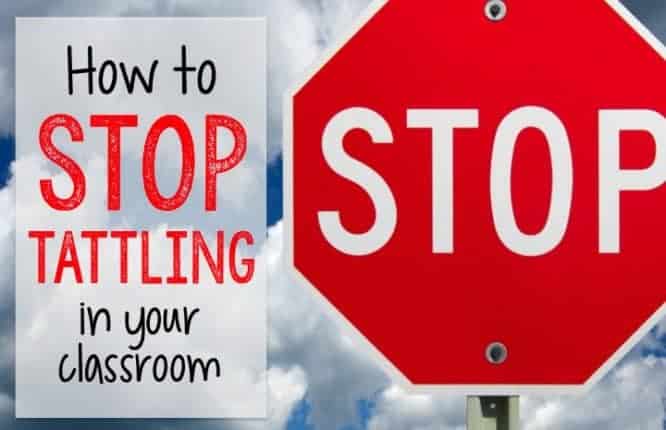 How to Stop Tattling