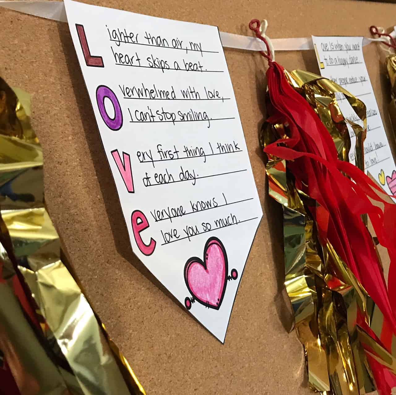 Valentine's Day Writing Craft