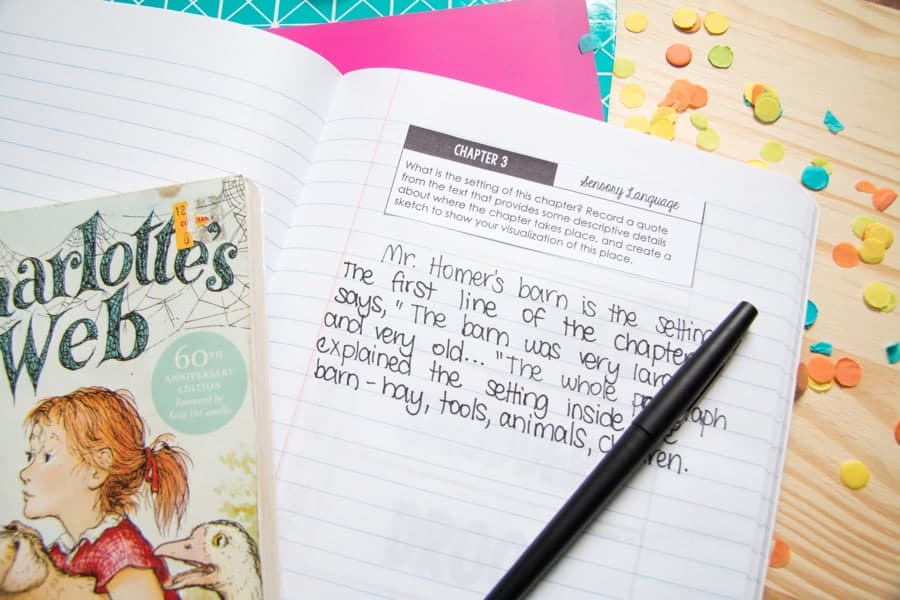 Charlotte's Web Reader Response Journal Prompts give you the opportunity to use specialized paper or give more writing room for students with dyslexia, dysgraphia, or fine motor needs. 