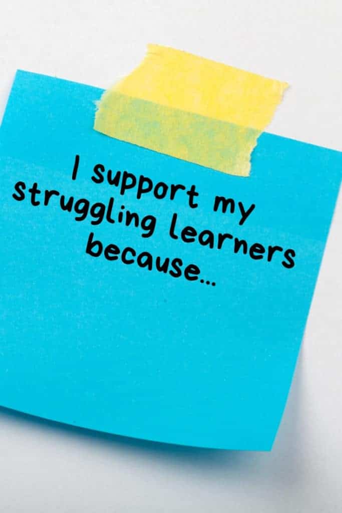 How to avoid burn out when you're working with struggling learners