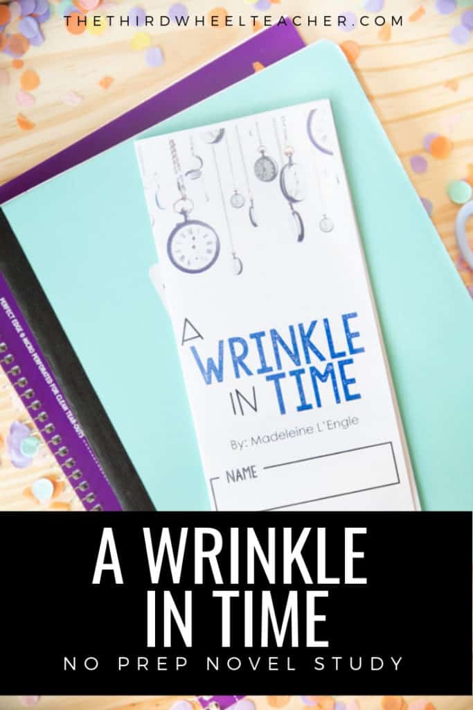 Novel Study - A WRINKLE IN TIME 