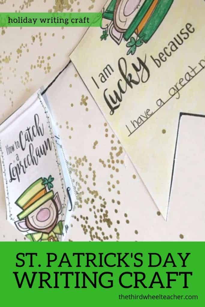 This fun St. Patrick's Day writing craft offers multiple writing prompts and templates to encourage differentiation and creativity. 