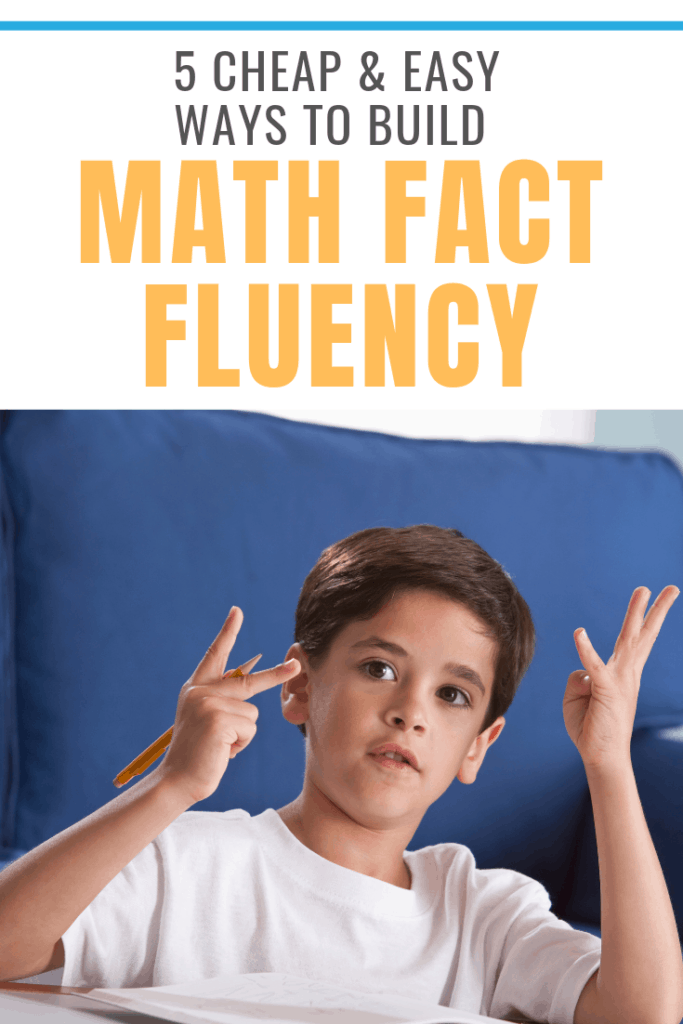 5 cheap and easy ways to build math fact fluency build math fact fluency