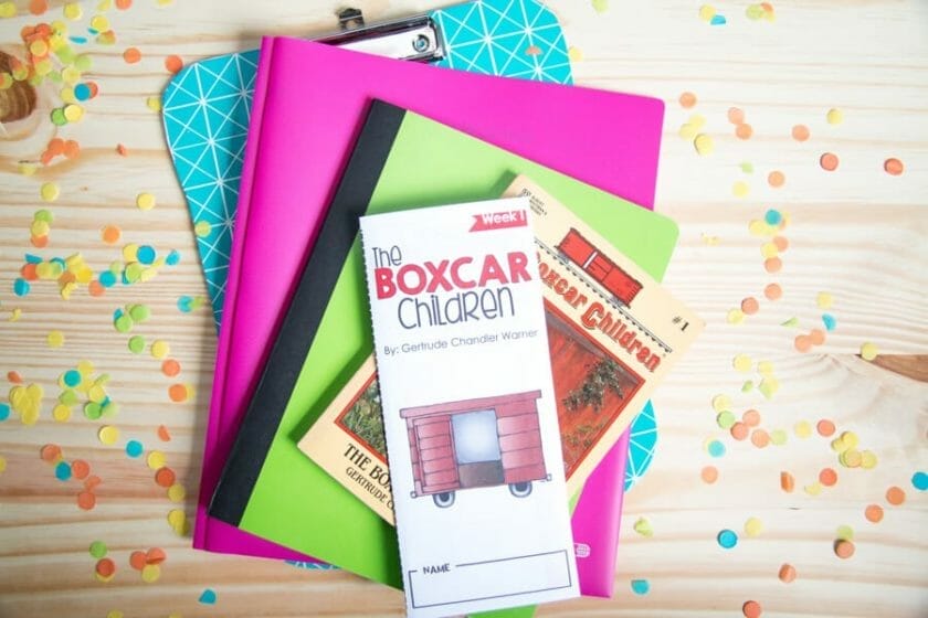 The Boxcar Children Novel Study Unit 1 The Boxcar Children Novel study for the first Boxcar Children book by Gertrude Warner - The Third Wheel Teacher