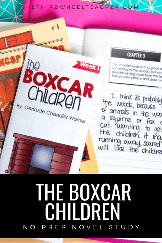 The Boxcar Children Novel Study by The Third Wheel Teacher