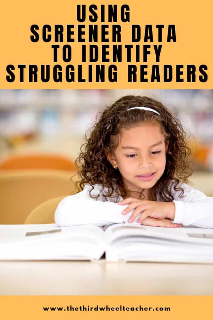 How to use universal reading screeners to guide next steps for struggling learners 4 Using reading screening data to help struggling readers