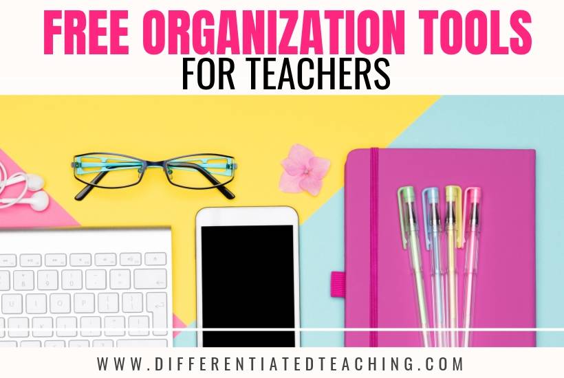 Free Organization Tools for Teachers - free printables to keep you organized this school year.
