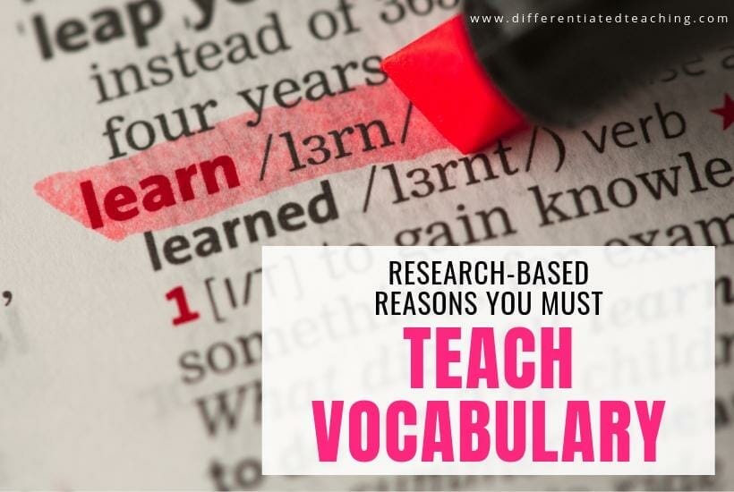 Teaching Academic Vocabulary academic vocabulary,standardized testing vocabulary,tier 2 vocabulary