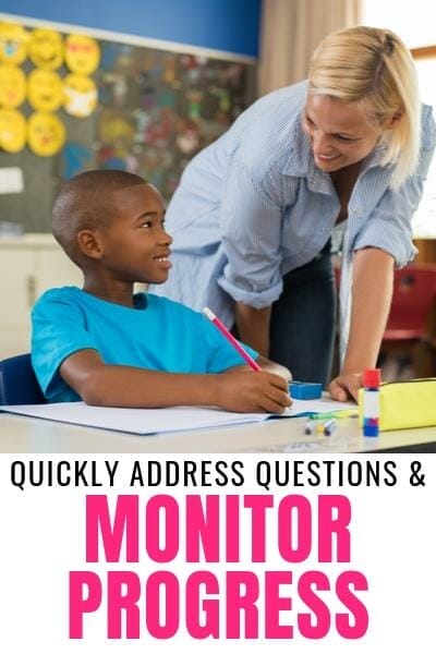 walking the classroom can help teachers quickly address misunderstandings and monitor student progress. This makes it a great formative assessment tool that doesn't require extra time or prep.