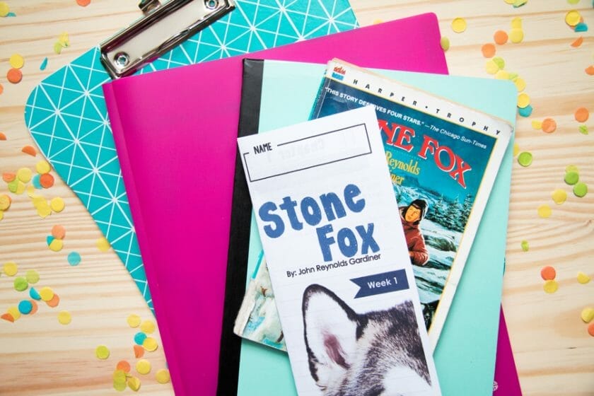 Stone Fox Novel study for the classic book by John Reynolds Gardiner - Differentiated Teaching