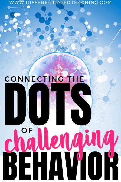 Finding Antecedents to connect the dot on challenging behavior
