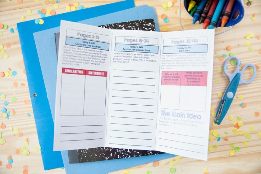 Wonder Discussion Questions and Reading Comprehension Prompts