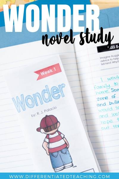 Wonder Novel Study