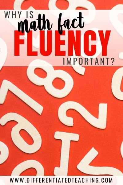 Why math fact fluency is important
