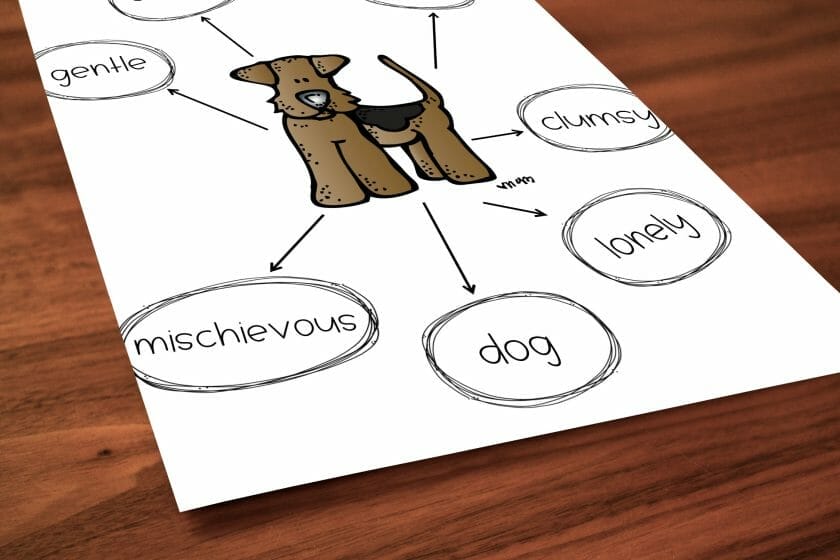 Winn-Dixie Character Description Anchor Chart
