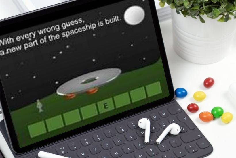 Interactive Games for Digital Learning - Spaceman