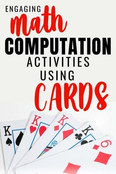 teaching math facts to struggling learners with playing cards