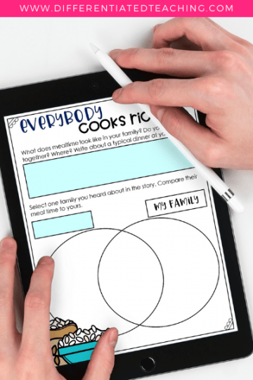 free Compare and contrast activity