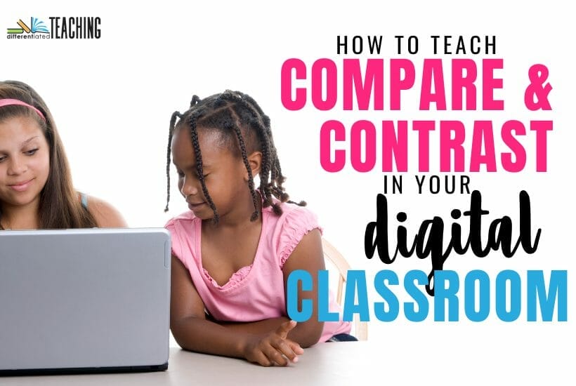 teach compare and contrast across multimedia
