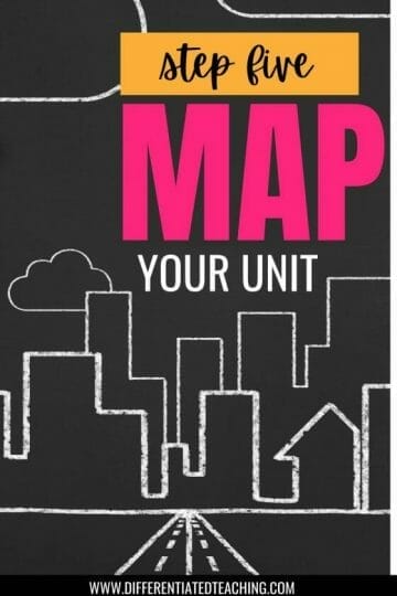 MAPPING YOUR NOVEL UNIT