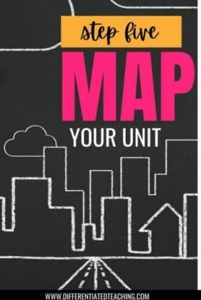 MAPPING YOUR NOVEL UNIT