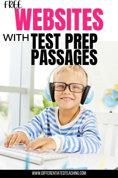Free text prep passages online free reading passages