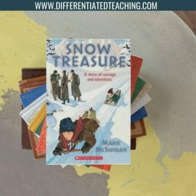 Snow Treasure - Winter Novels Differentiated Teaching