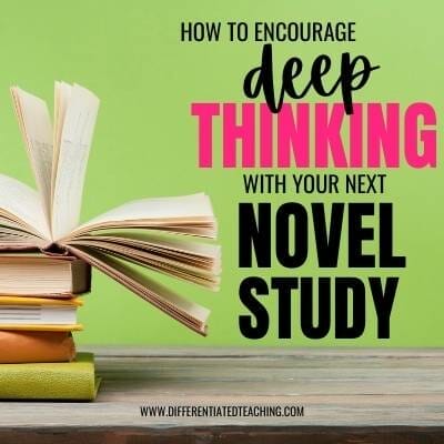 Deep thinking with novel studies