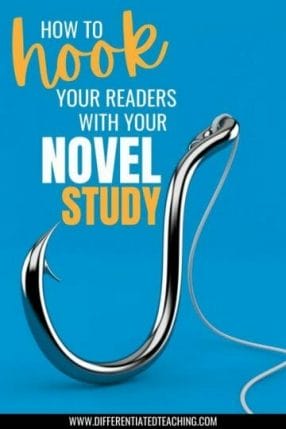 HOOK READERS WITH A NOVEL STUDY