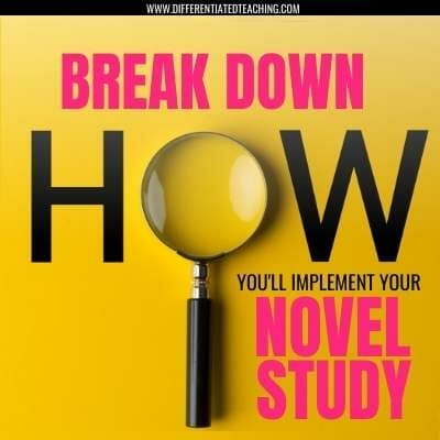 HOW TO IMPLEMENT YOUR NOVEL STUDY