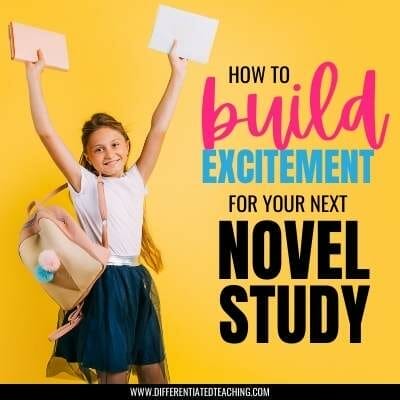 excited kid for novel study