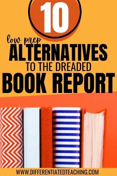 book report alternatives