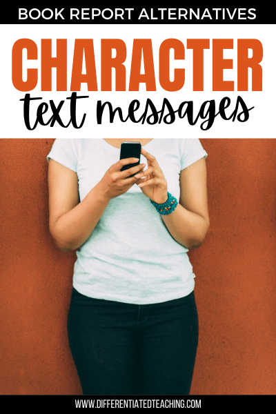 10 Book Report Alternatives Your Students Will Love to Complete 4 teen sending text messages