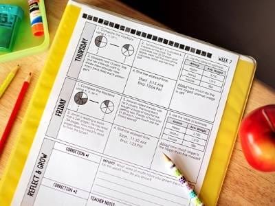 math spiral review teaching math struggling learners