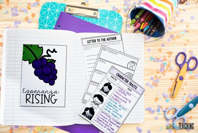 Esperanza Rising Novel Study Esperanza Rising Book Unit 3 Esperanza Rising novel study,esperanza rising