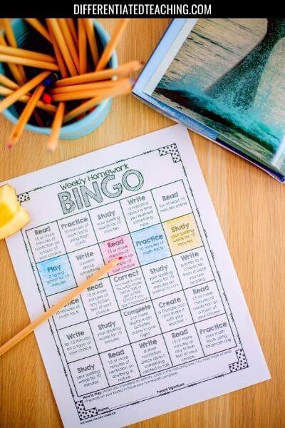 Why I stopped giving homework passes & my students loved it! 3 Homework Choice Boards