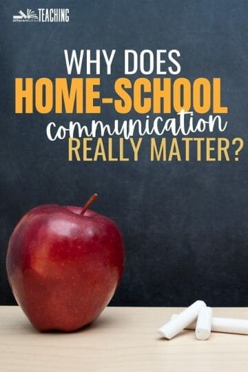 HOME-SCHOOL COMMUNICATION
