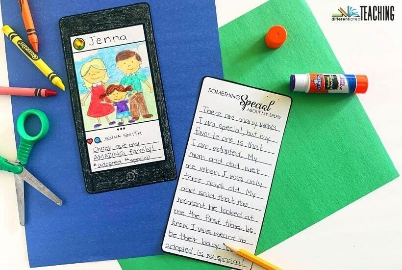 10 First Week of School Activities & Lesson Ideas to Build Community 14 All About Me Activities - All About Myself-ie