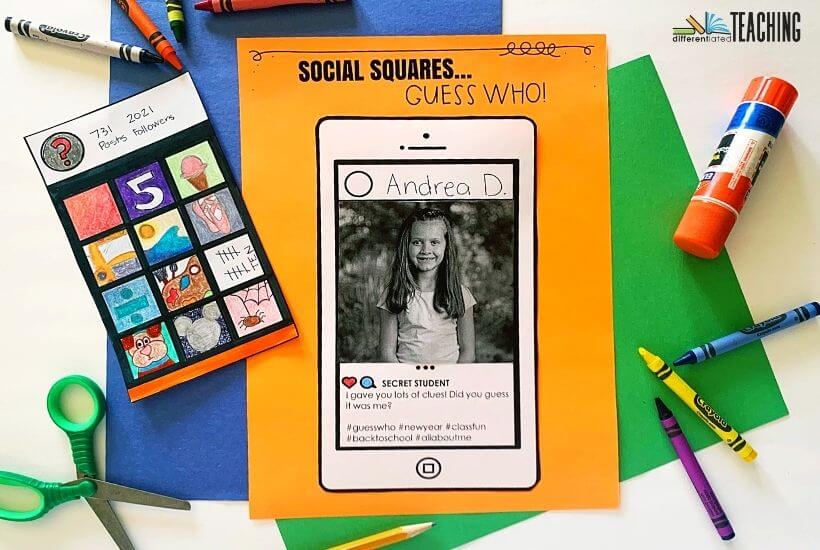 10 First Week of School Activities & Lesson Ideas to Build Community 16 All About Me Guessing Game