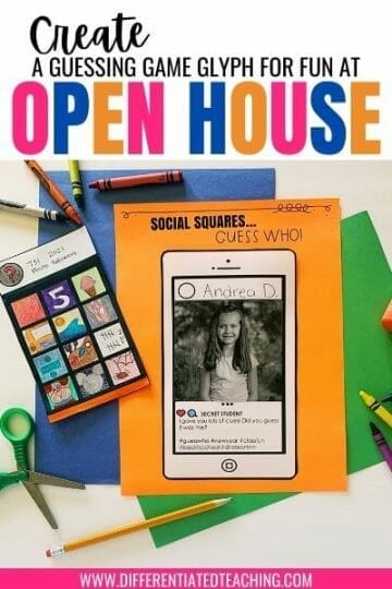 Create a Guessing Game for Your Back to School Bulletin Board